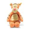 Steiff Disney Originals Tigergutten Kosedyr – spretende tiger i oransje og svart stripet plysj, 30 cm