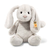 Steiff Hoppie Kanin Kosedyr – sjarmerende lysegrå kanin med lange floppy ører, 28 cm
