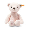 Steiff My First Teddybjørn – babybamse i rosa ekstra myk plysj for babyer, 26 cm