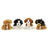Teddykompaniet Hundekompiser Valp Kosedyr – supermyk hundevalp i fire sjarmerende farger, 18 cm