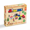 Woodlets Togbane 30 Deler – premium trebane-sett med 30 deler for barn